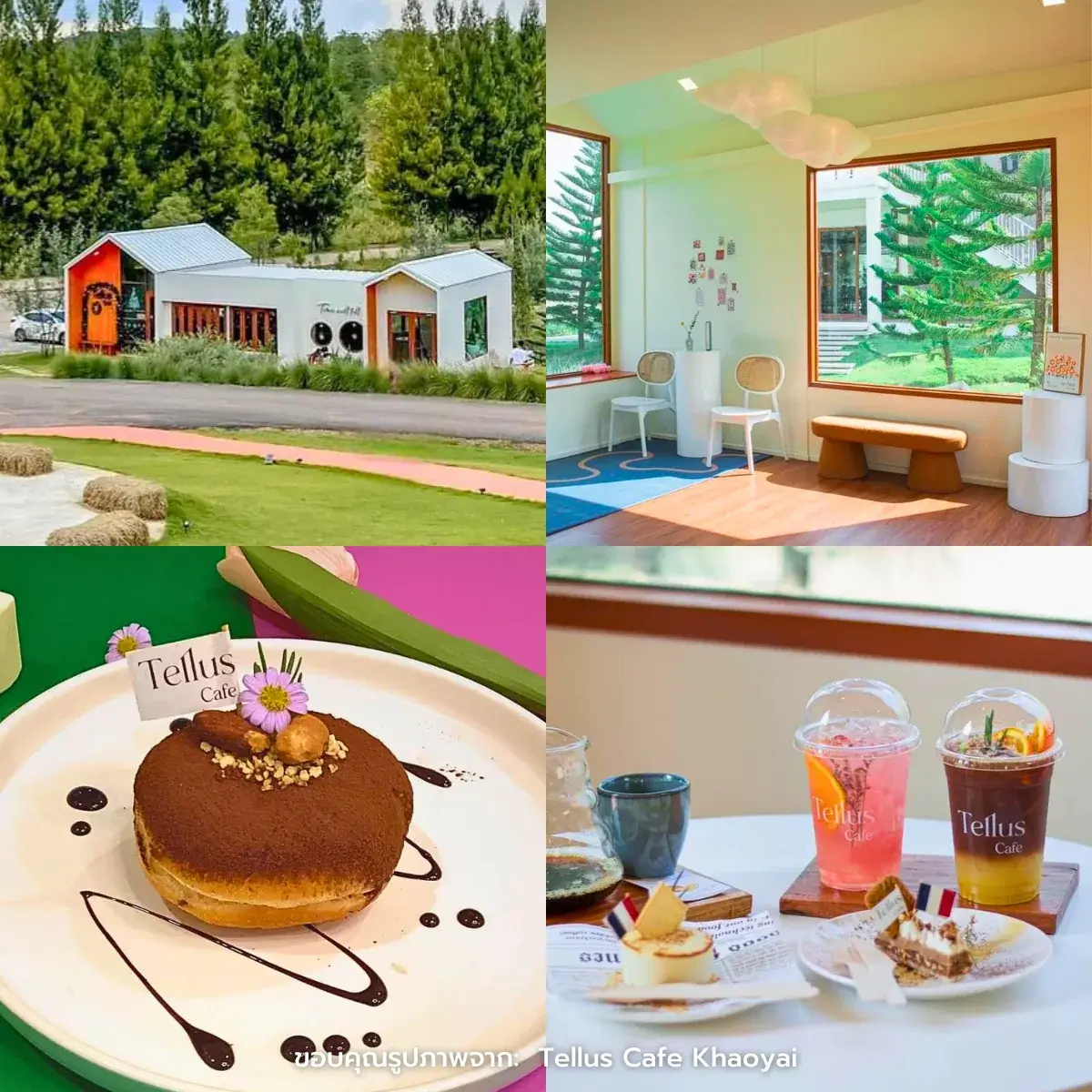 คาเฟ่เขาใหญ่ เปิดใหม่ ฟีลธรรมชาติ ถ่ายรูปสวยๆ